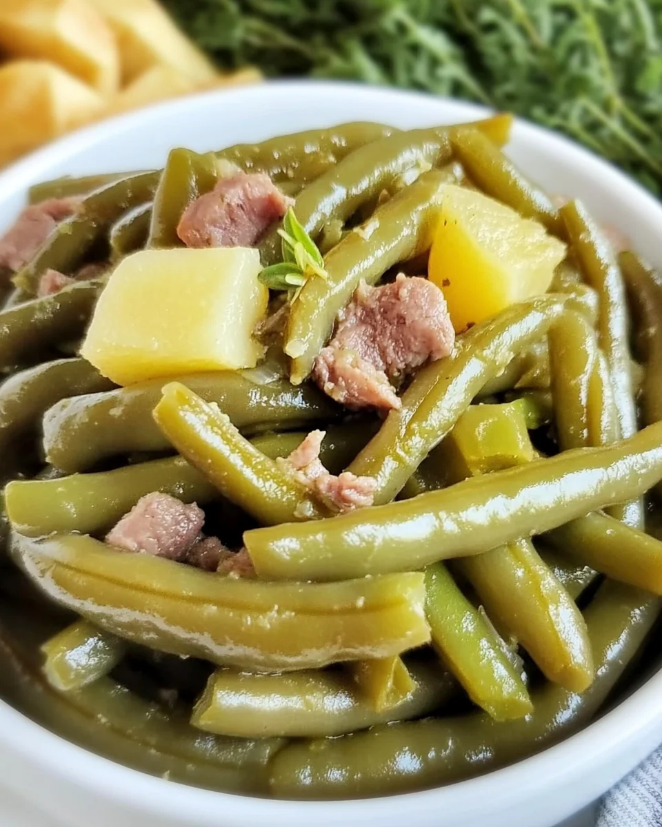Classic Southern Green Beans Recipe - additional image