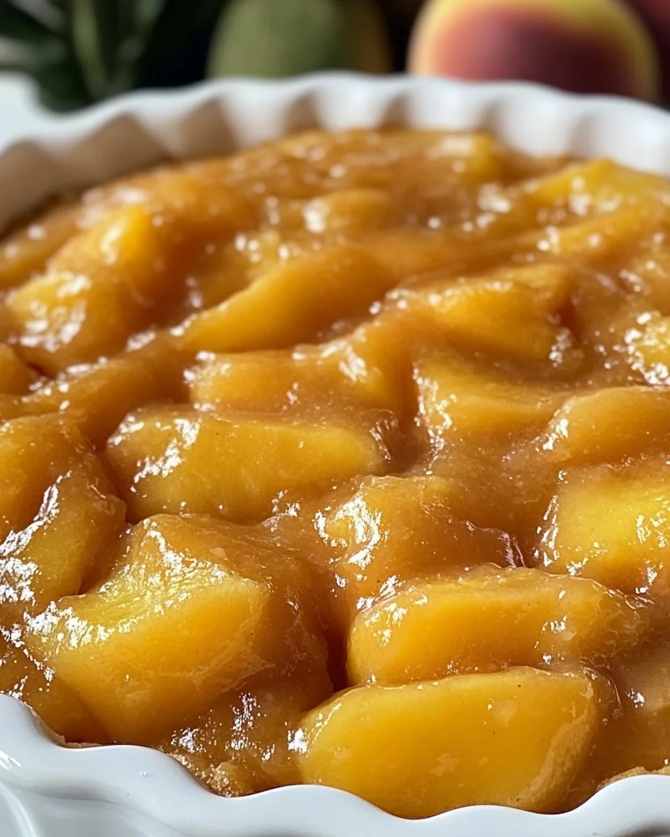 Classic Southern Peach Cobbler Made From Scratch - additional image
