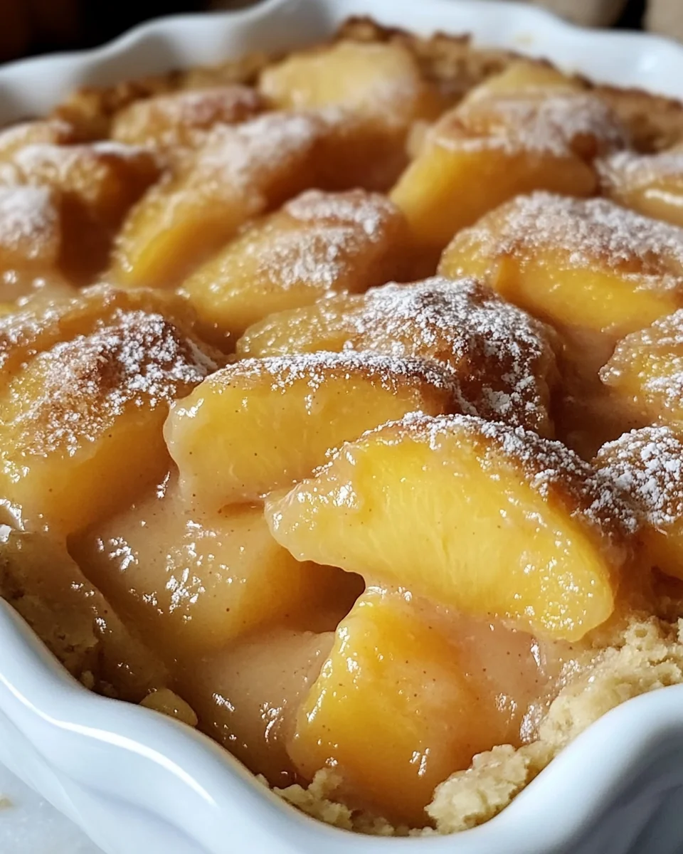 Classic Southern Peach Cobbler Made From Scratch - additional image