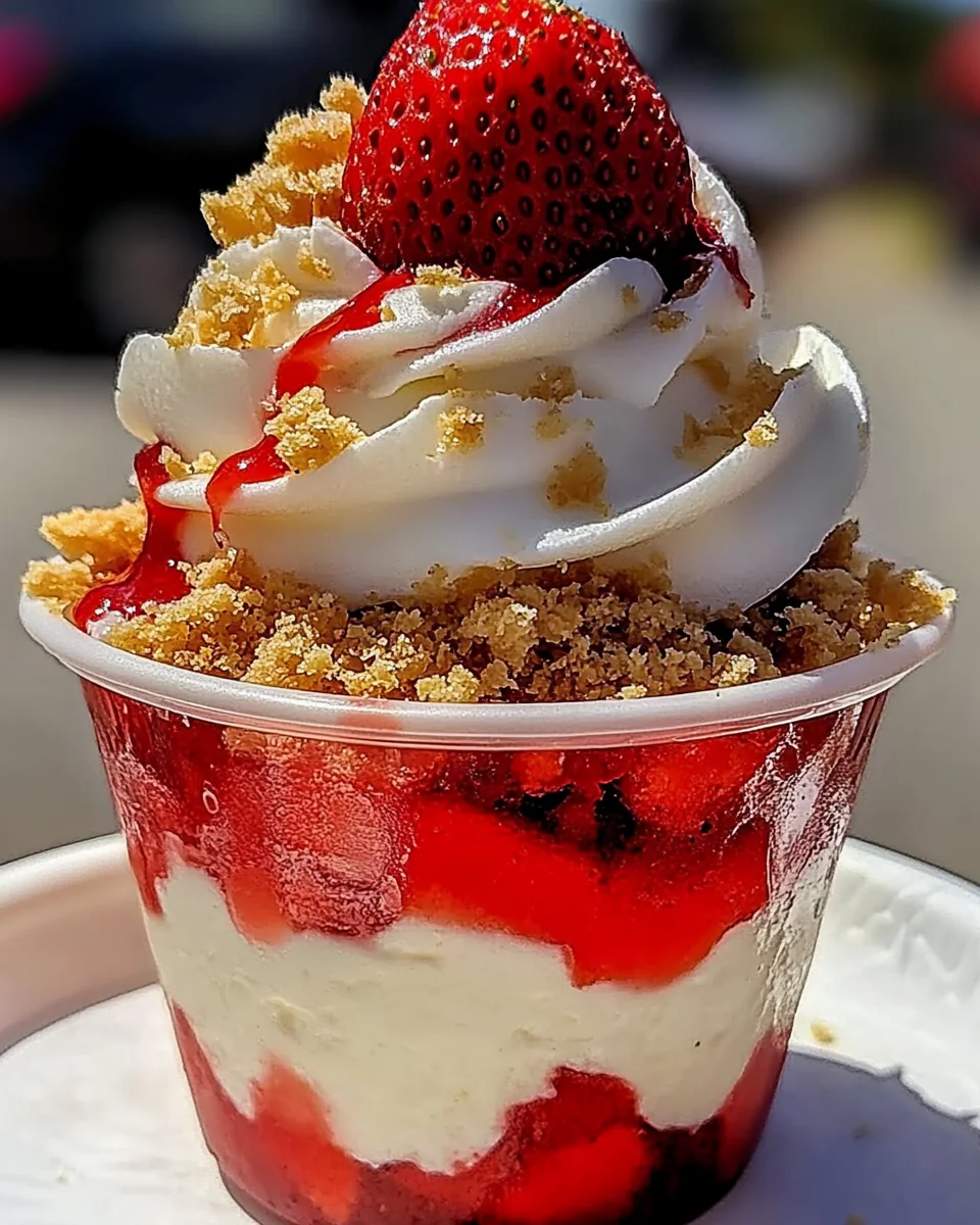 Fresh Strawberry Cheesecake Cups - additional image