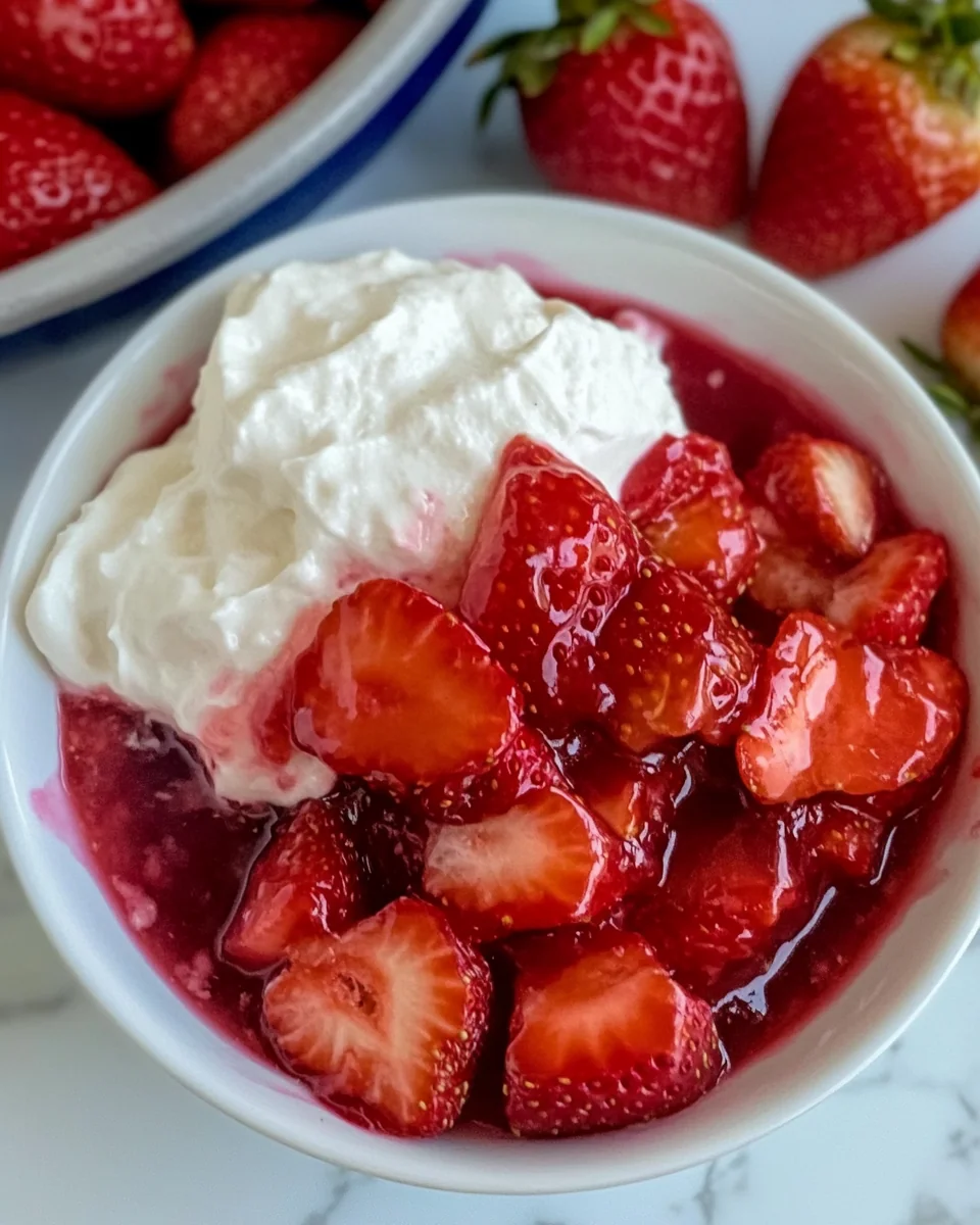 Fresh Strawberry Cheesecake Dip - additional image