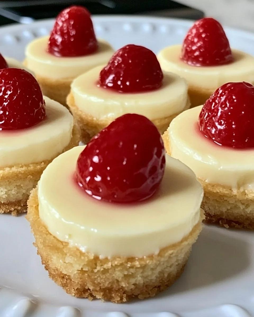 Simple Mini Cheesecakes with Vanilla Wafer Crust - additional image