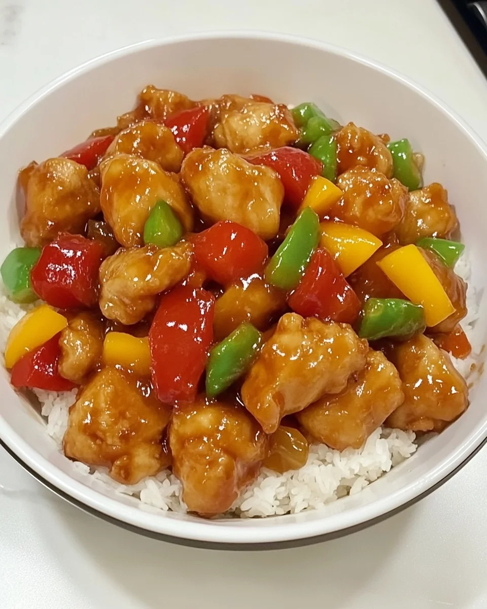 Simple Sweet and Sour Chicken Recipe - additional image