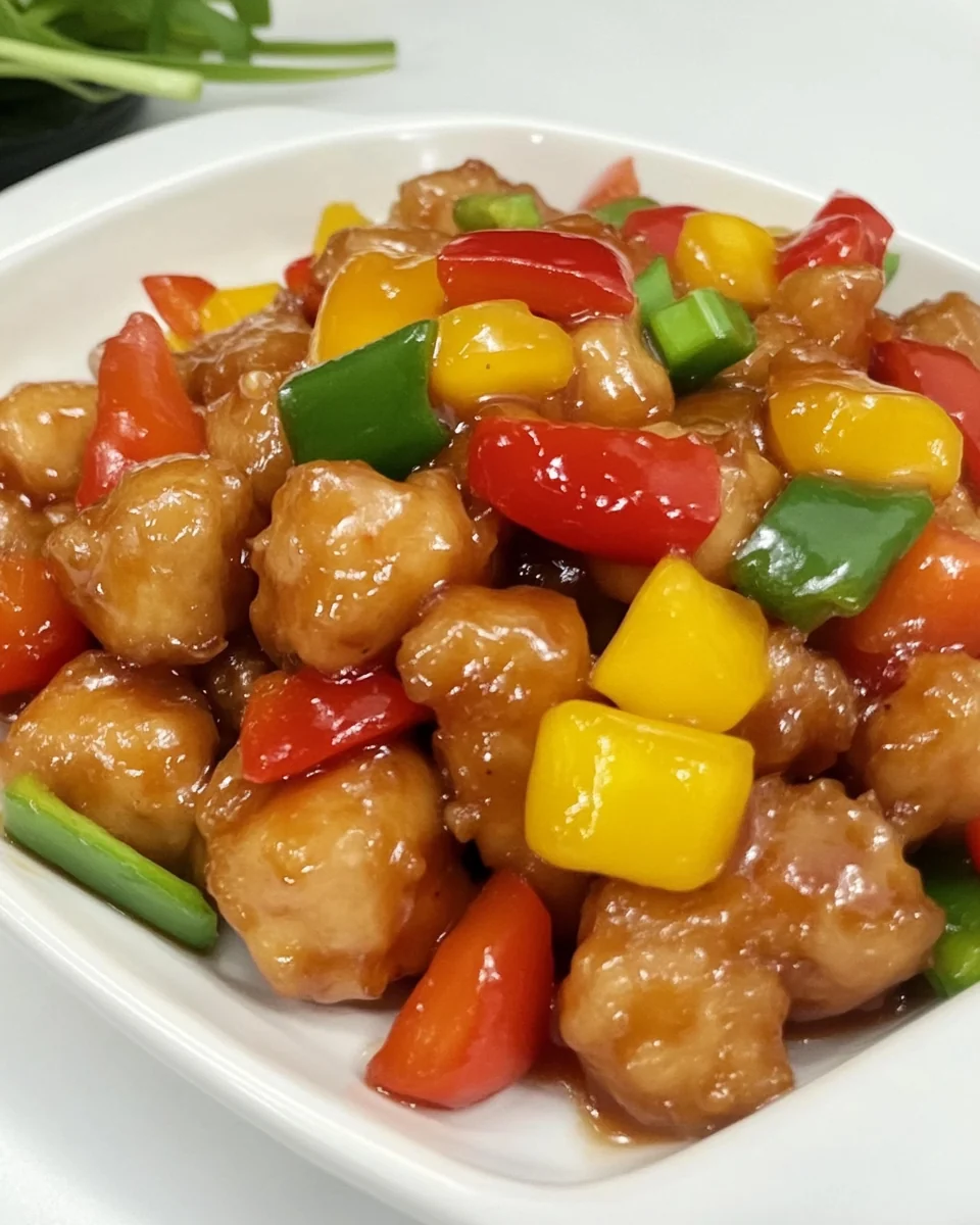 Simple Sweet and Sour Chicken Recipe - additional image