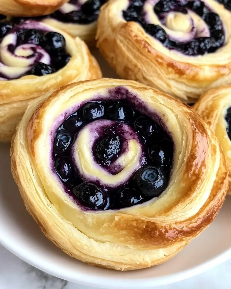 Classic Blueberry Cream Cheese Danish - additional image