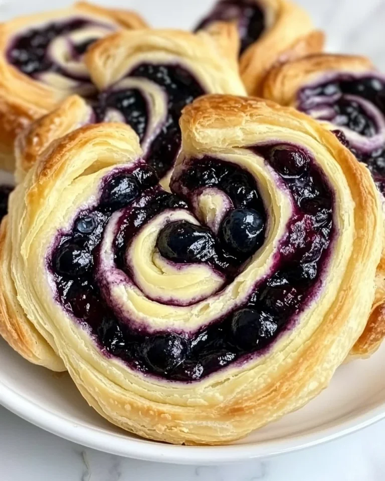 Classic Blueberry Cream Cheese Danish
