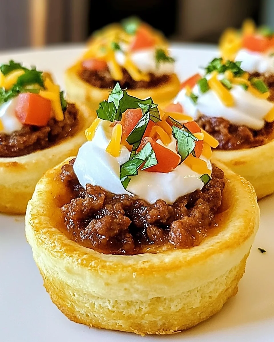 Savory Taco Biscuit Cups For A Cozy Night In - additional image