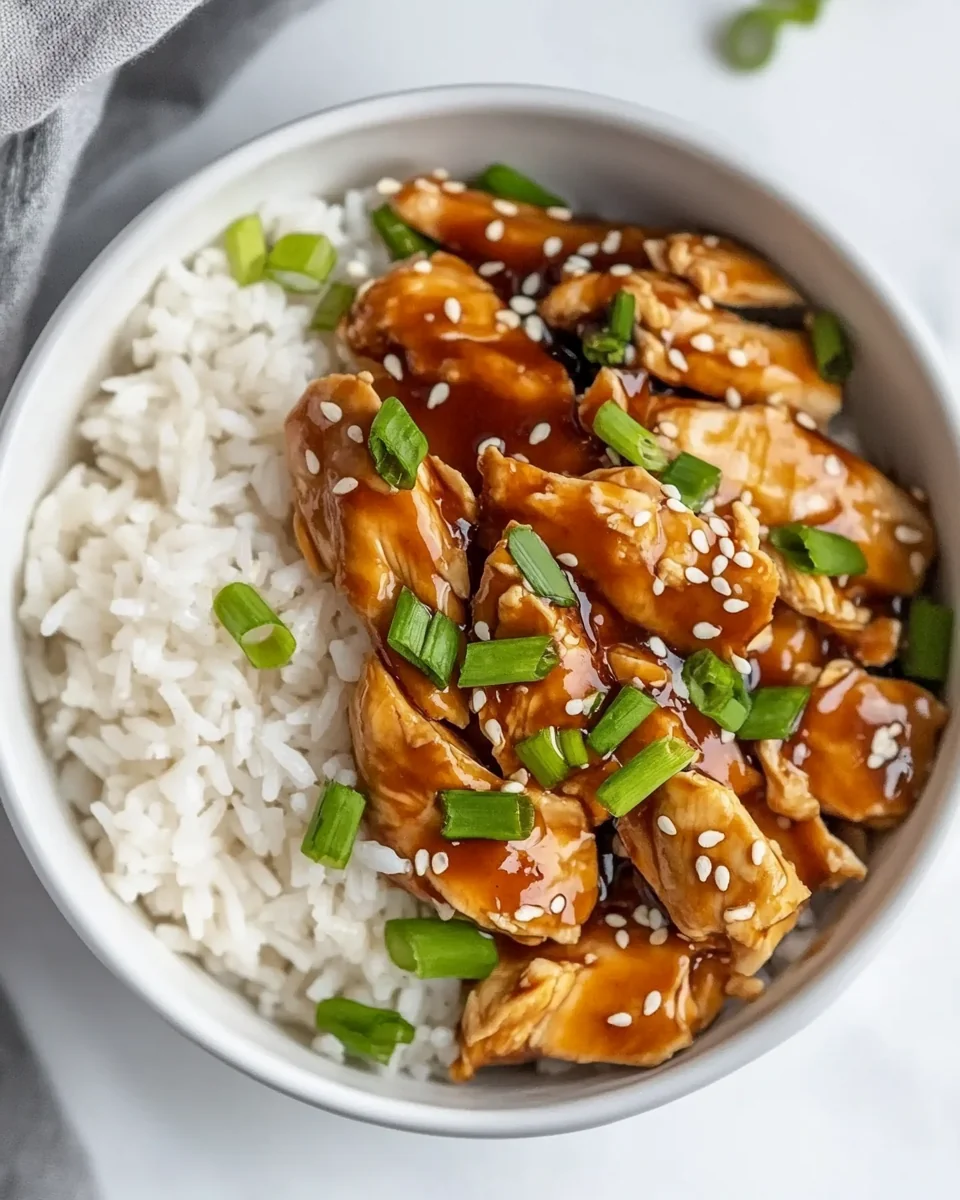 Simple Teriyaki Chicken Rice Bowl - additional image