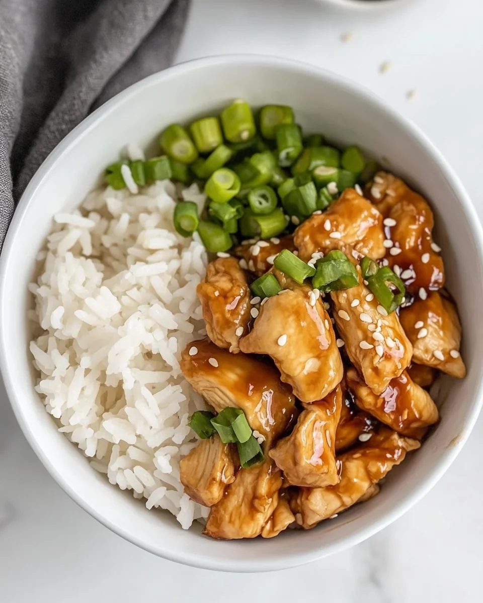 Simple Teriyaki Chicken Rice Bowl - additional image