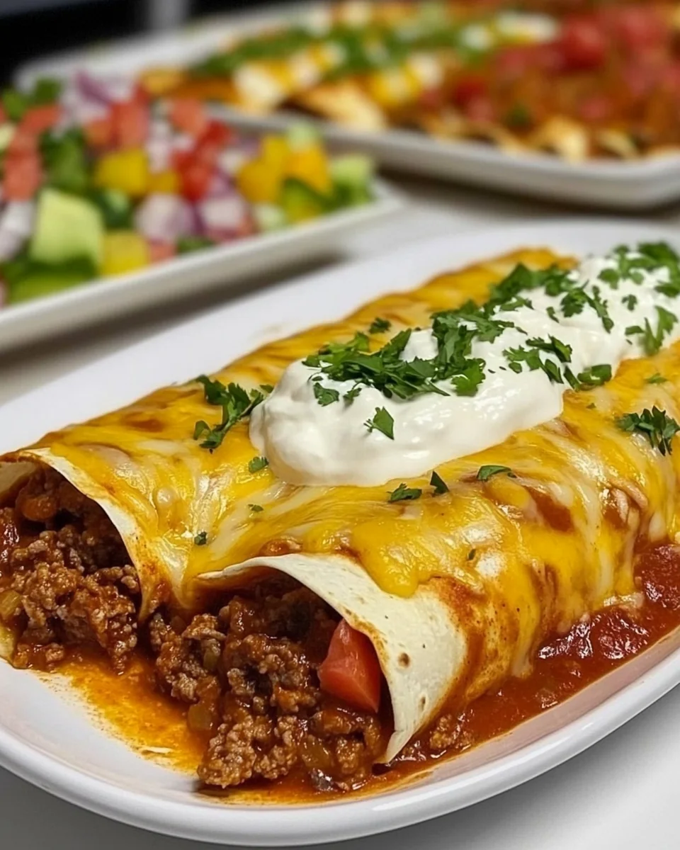 Homemade Tex-Mex Beef Enchiladas for a Cozy Night - additional image