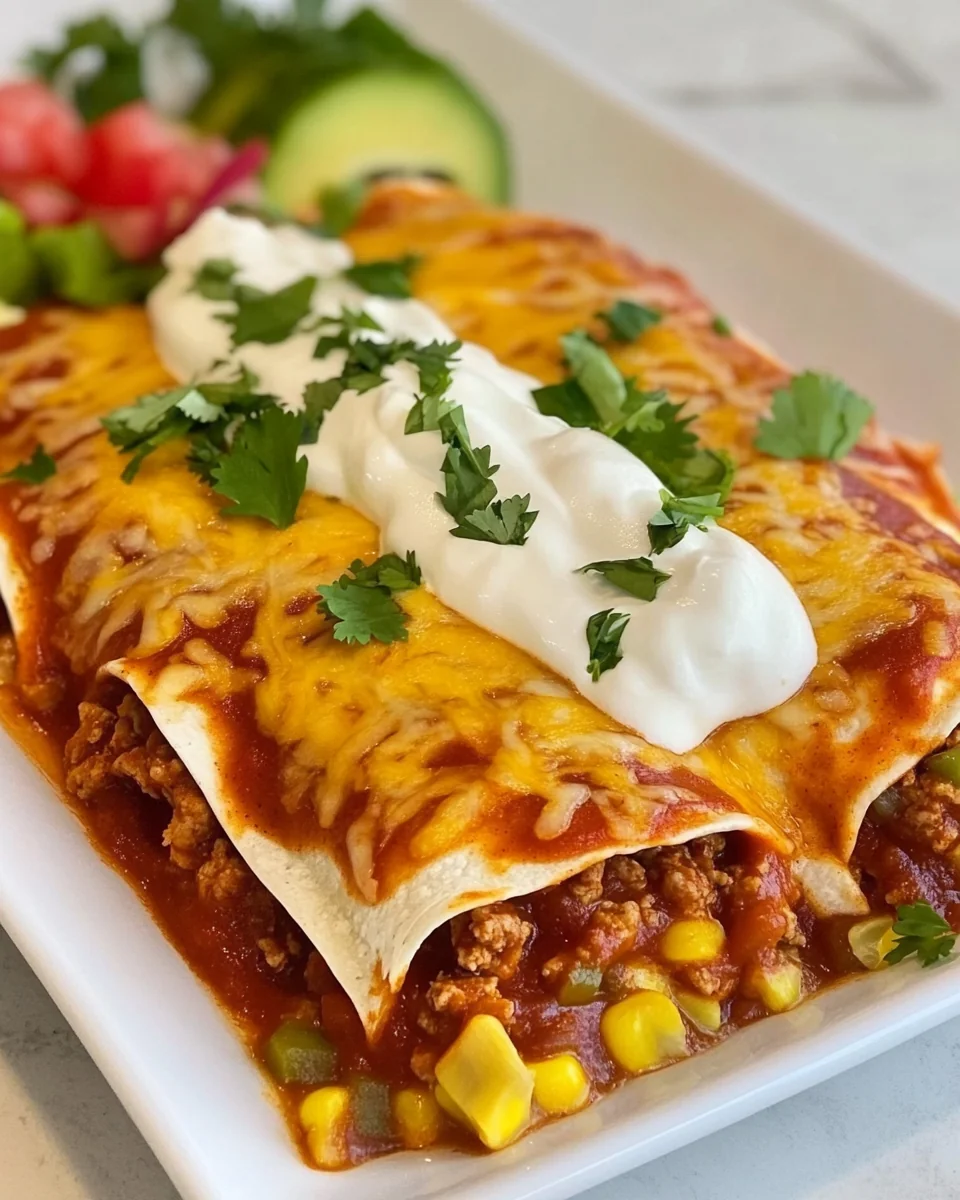 Homemade Tex-Mex Beef Enchiladas for a Cozy Night - additional image