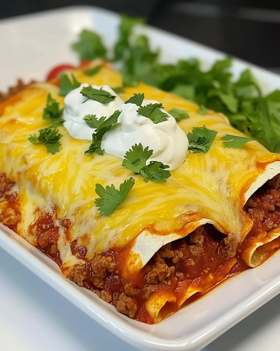 Homemade Tex-Mex Beef Enchiladas for a Cozy Night