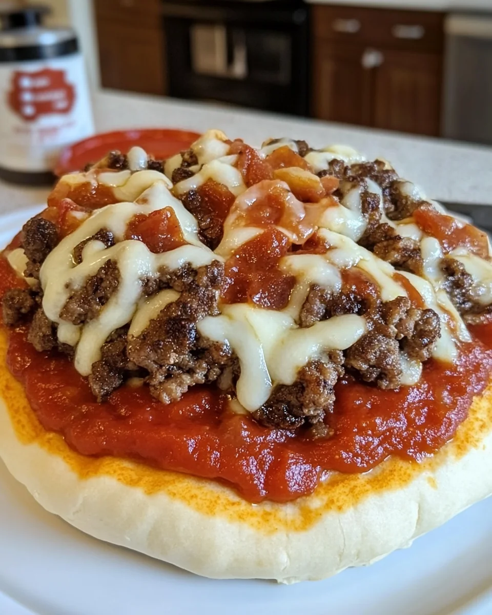 Homemade Pizza Burger Pie: A Savory Comfort Food Delight