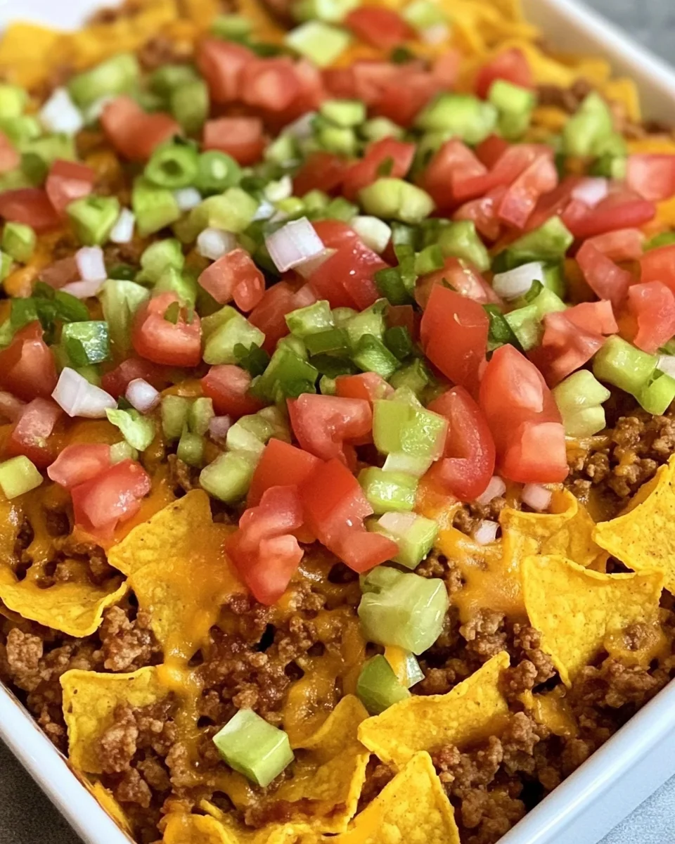 Simple Walking Taco Casserole Recipe - additional image