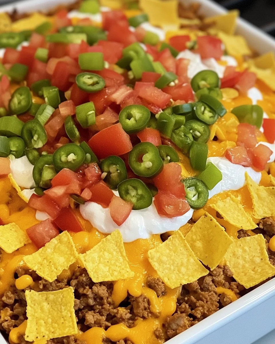 Simple Walking Taco Casserole Recipe - additional image