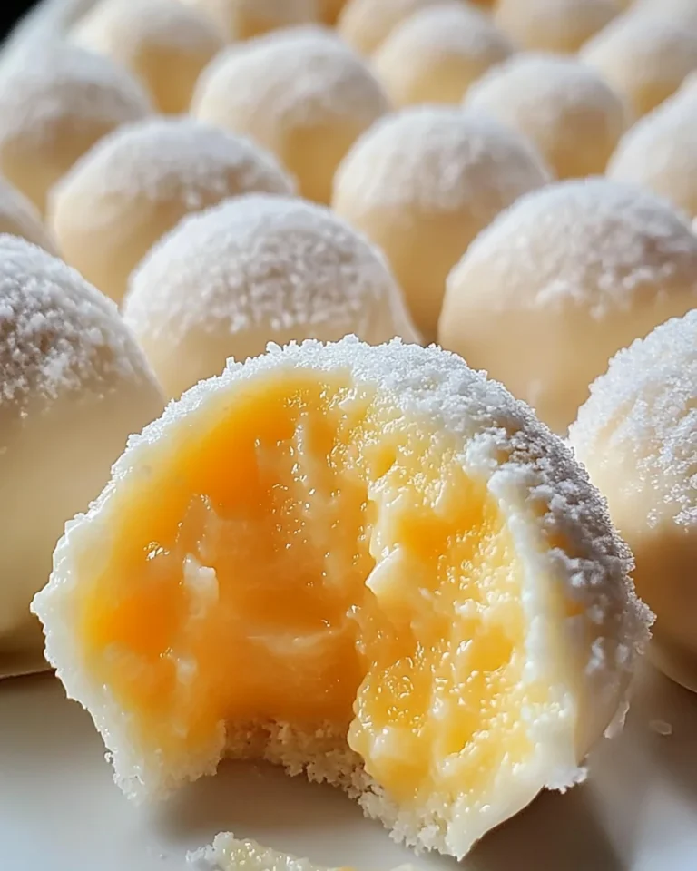 Homemade White Chocolate Orange Creamsicle Truffles