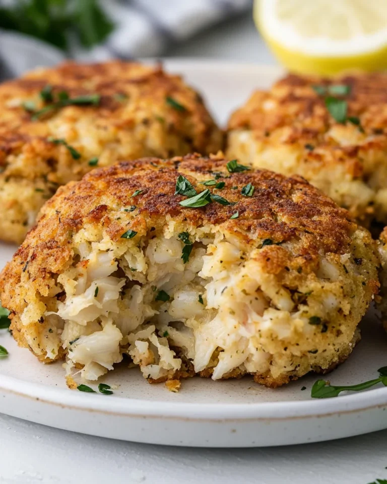 Simple Air Fryer Crab Cakes