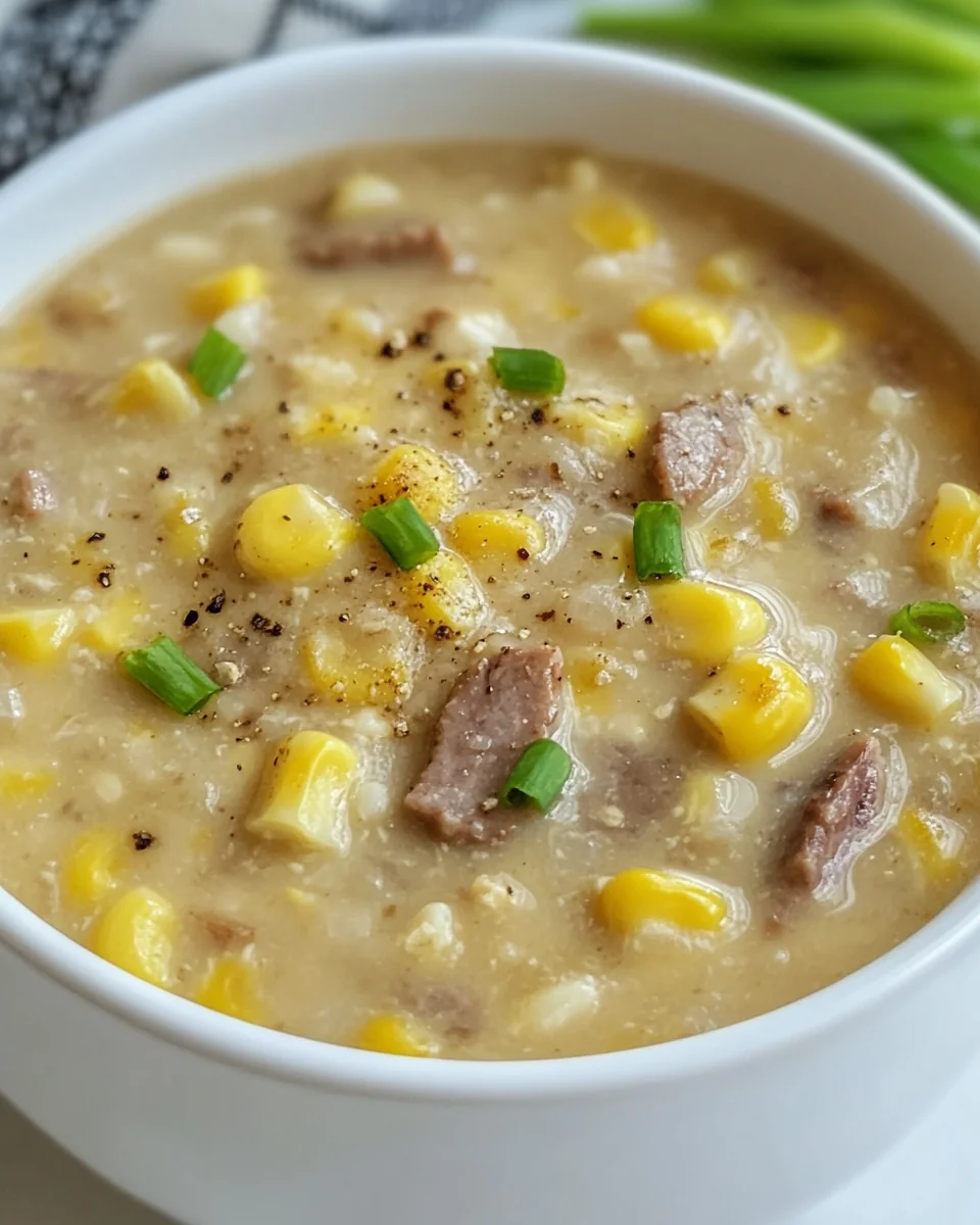 Homemade Andouille Corn Chowder: A Cozy Comfort Food - additional image