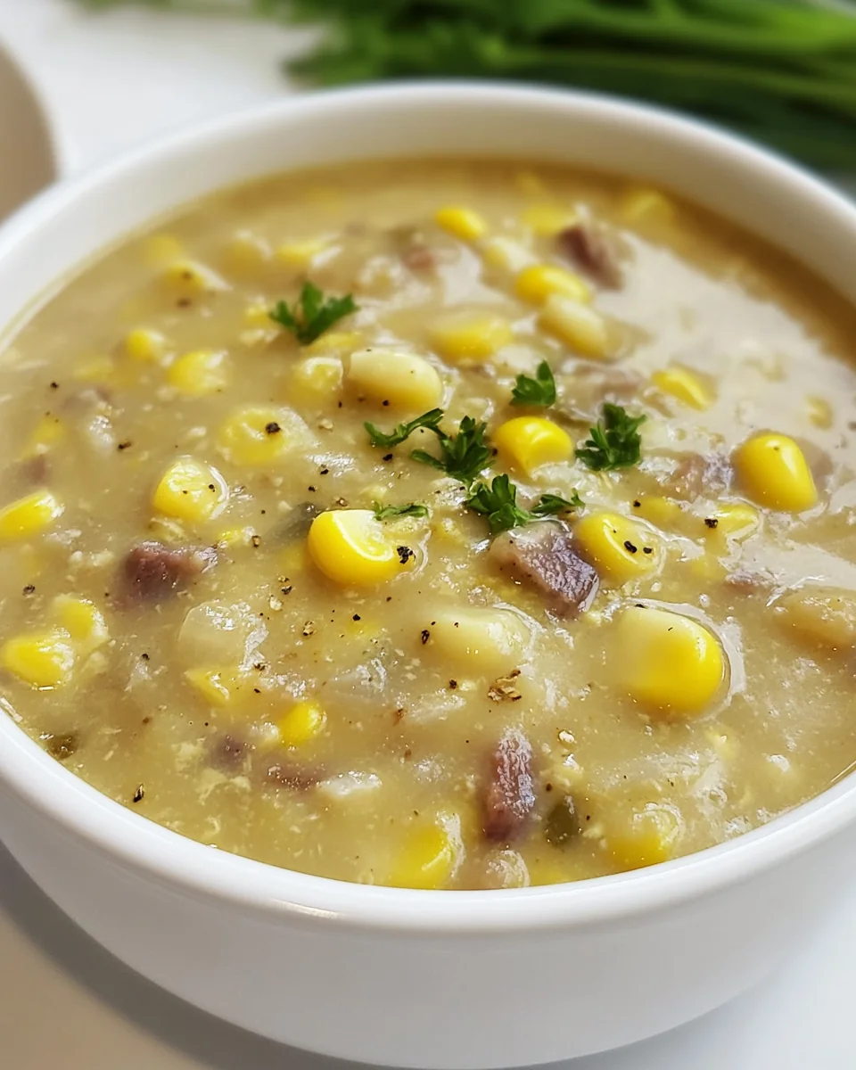 Homemade Andouille Corn Chowder: A Cozy Comfort Food - additional image
