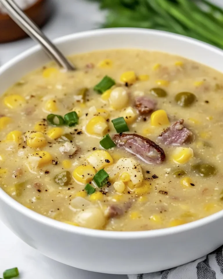 Homemade Andouille Corn Chowder: A Cozy Comfort Food