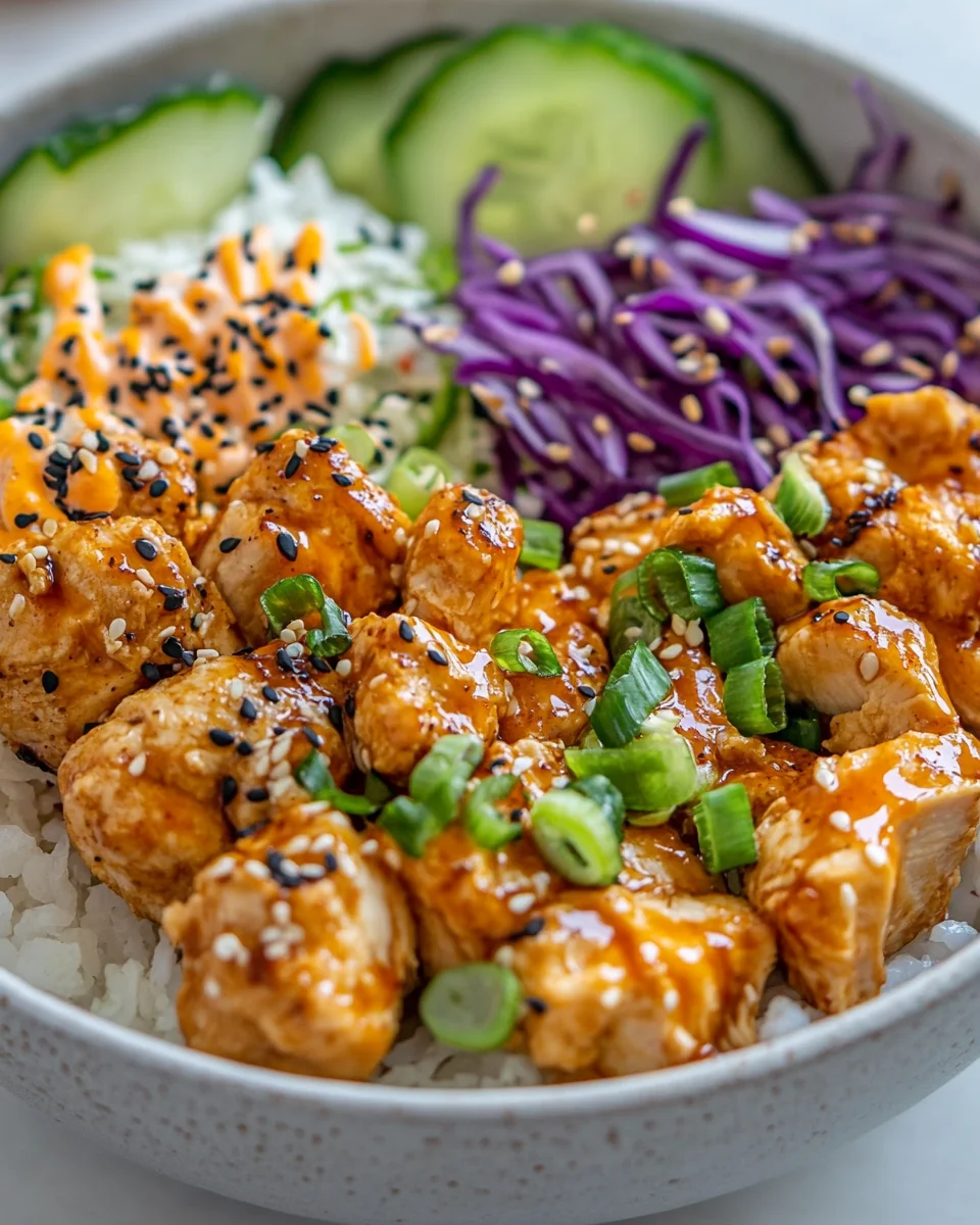 Simple Bang Bang Chicken Bowl - additional image