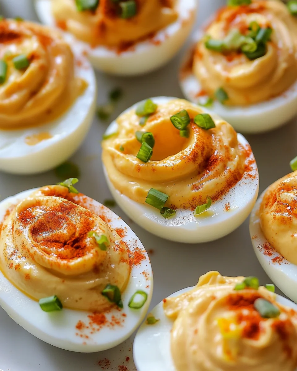Simple Bang Bang Deviled Eggs - additional image