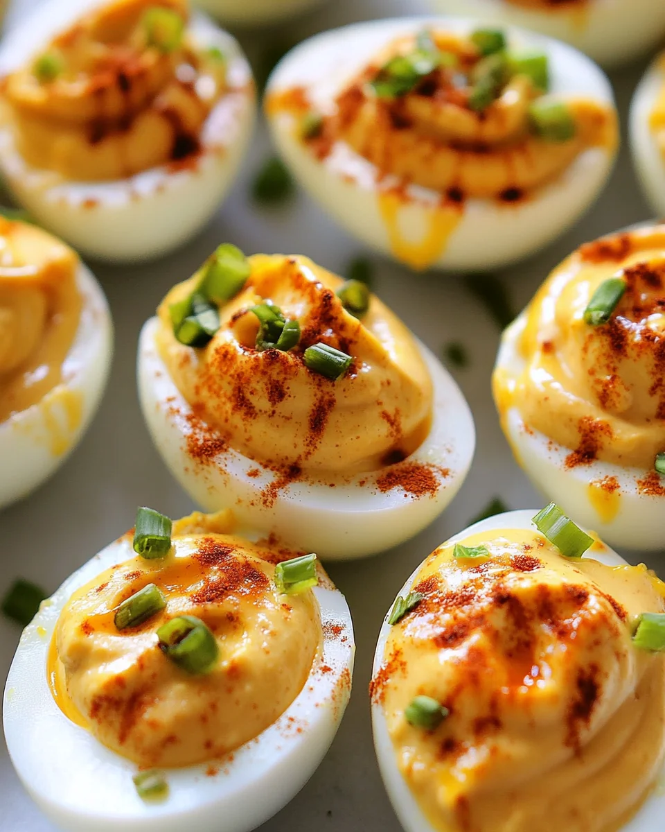 Simple Bang Bang Deviled Eggs - additional image