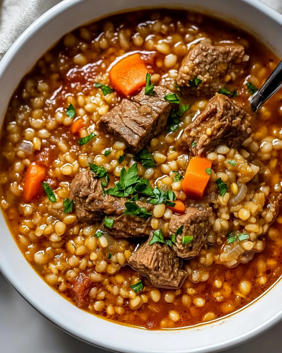 Classic Beef Barley Soup for Cozy Nights - additional image