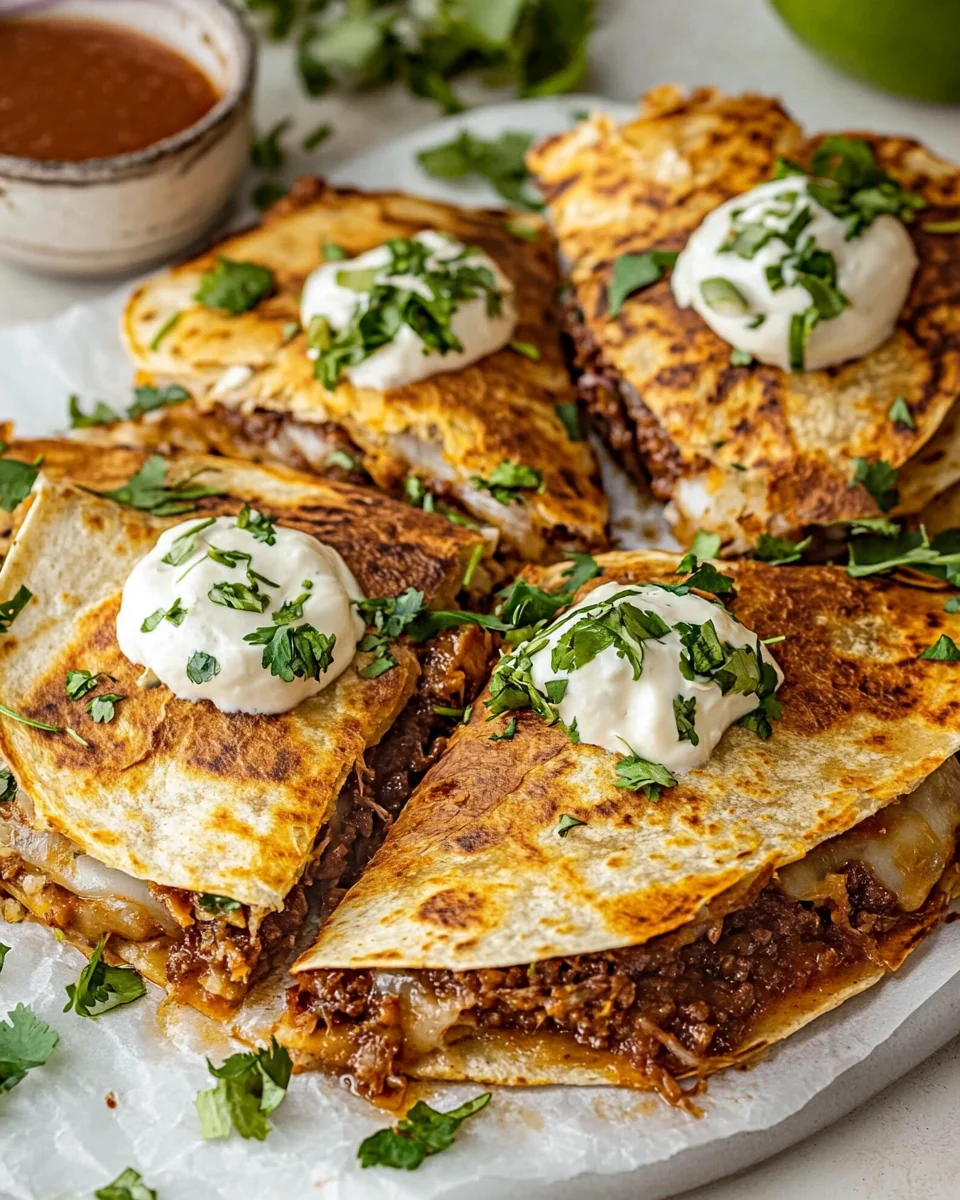Savory Homemade Birria Quesadillas - additional image