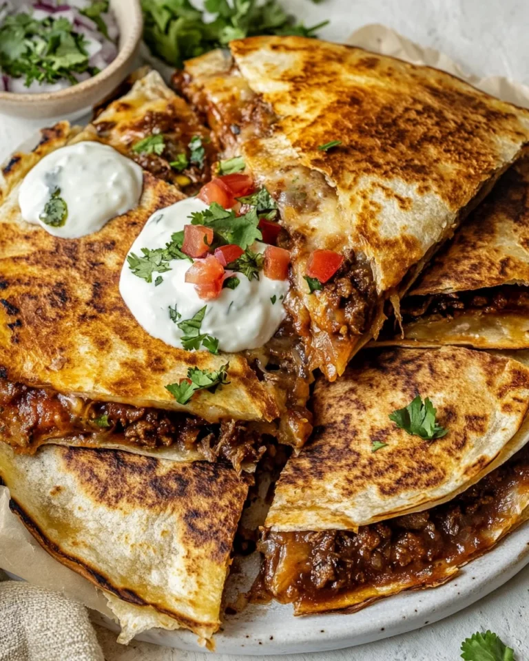 Savory Homemade Birria Quesadillas