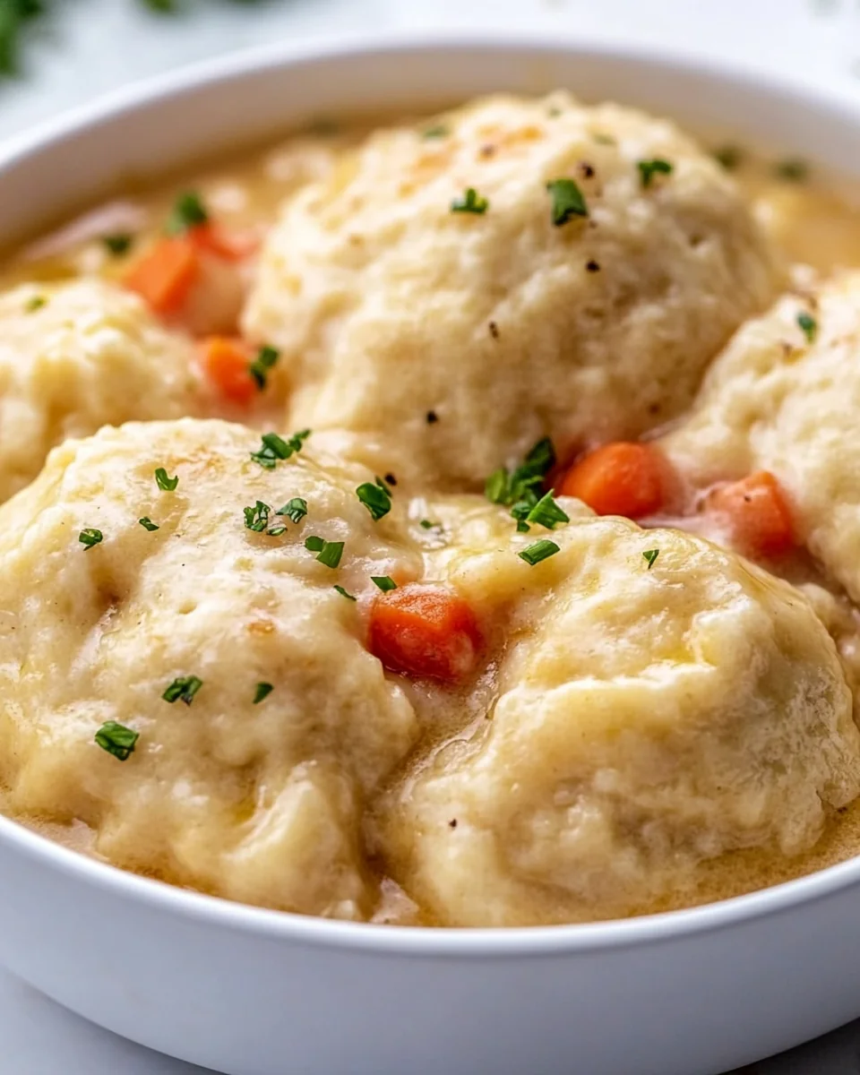 Simple Homemade Chicken and Dumplings - additional image