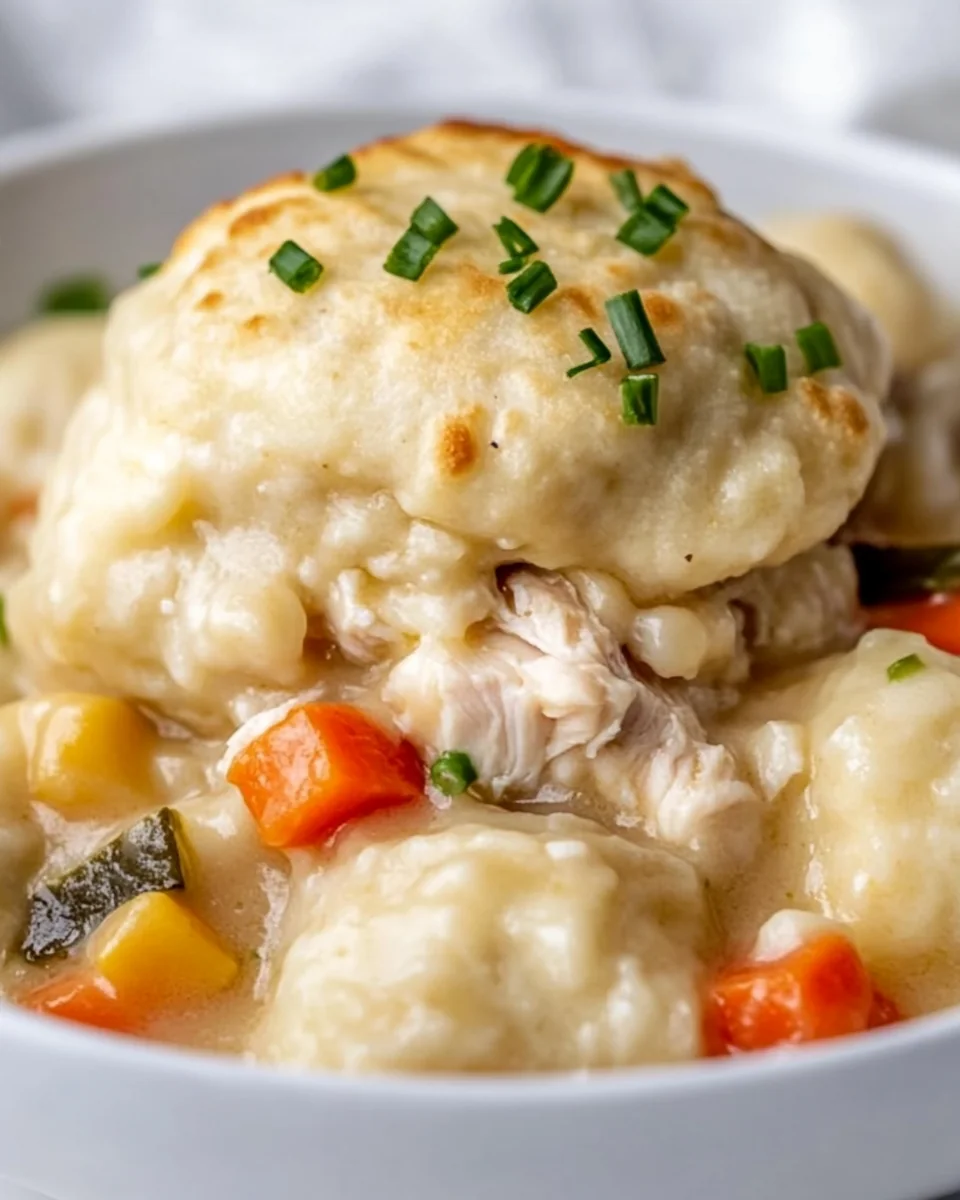 Simple Homemade Chicken and Dumplings - additional image