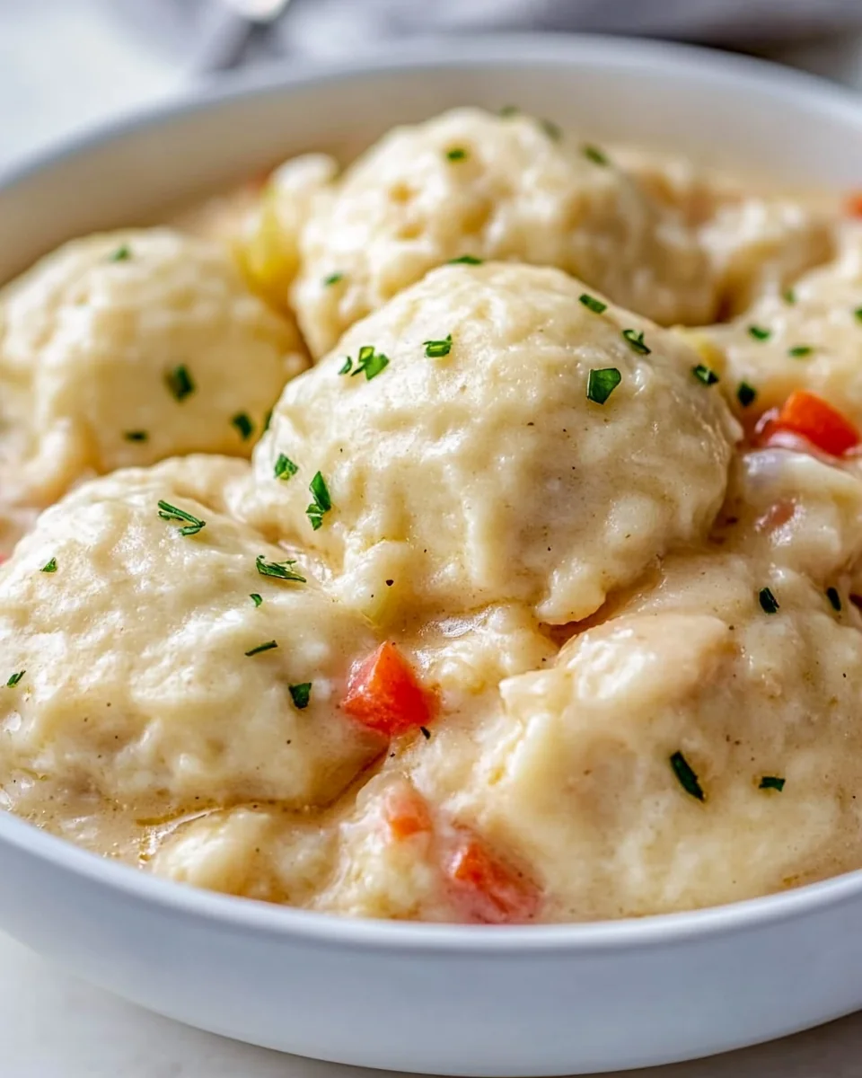 Simple Homemade Chicken and Dumplings - additional image