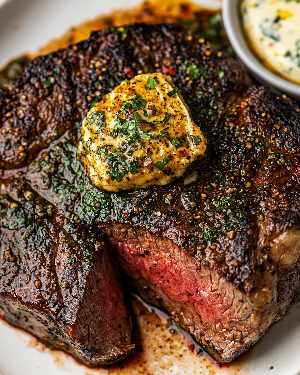 Blackened Steak With Flavorful Cajun Cowboy Butter - additional image