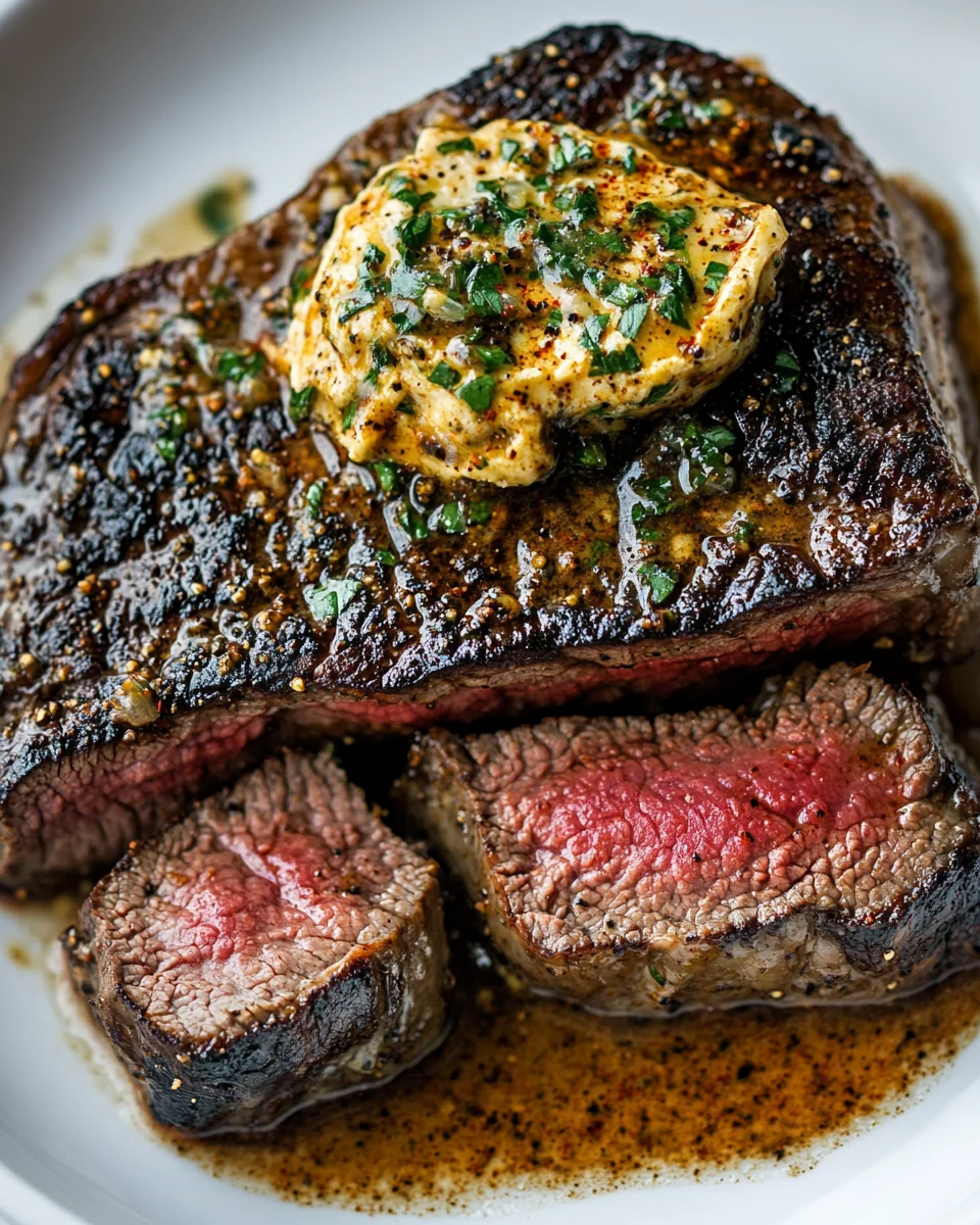 Blackened Steak With Flavorful Cajun Cowboy Butter