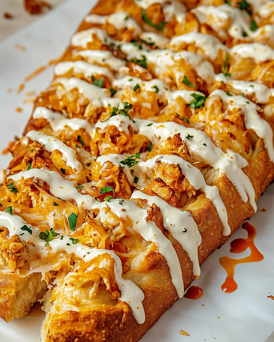 Simple Buffalo Chicken Bread Recipe - additional image