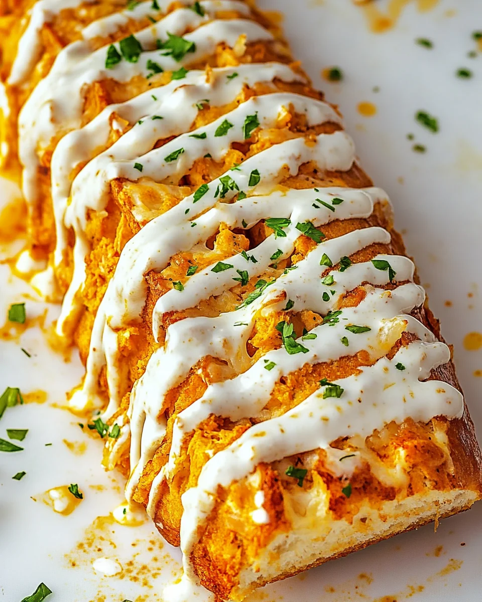 Simple Buffalo Chicken Bread Recipe - additional image