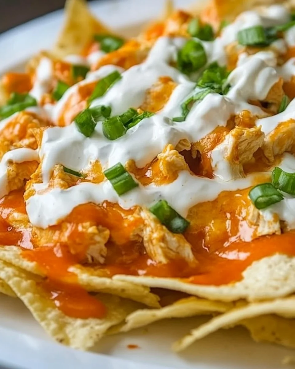 Delicious Buffalo Chicken Nachos for Game Day - additional image