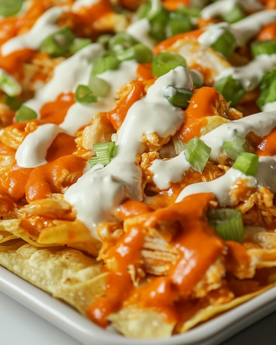 Delicious Buffalo Chicken Nachos for Game Day - additional image