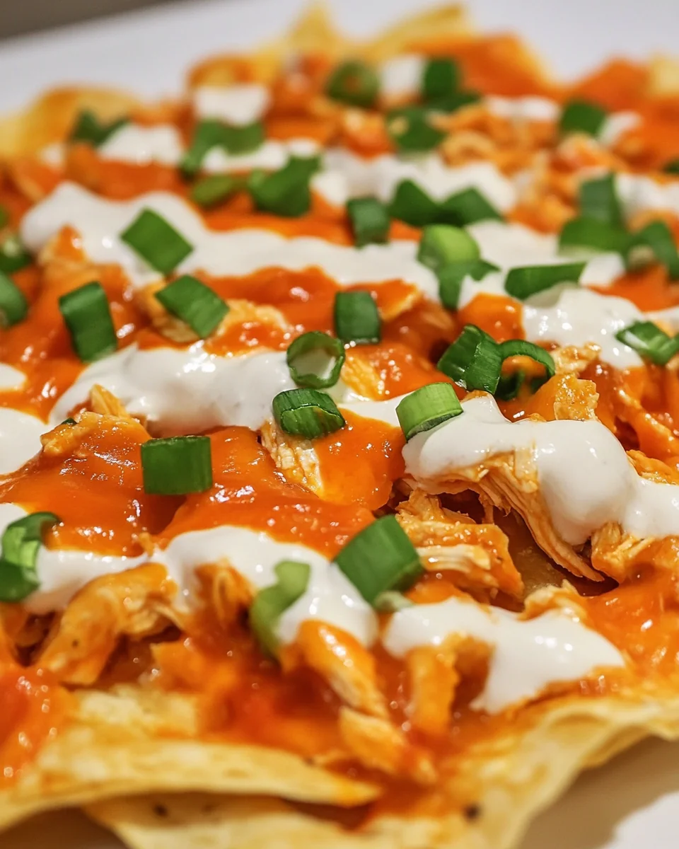 Delicious Buffalo Chicken Nachos for Game Day - additional image