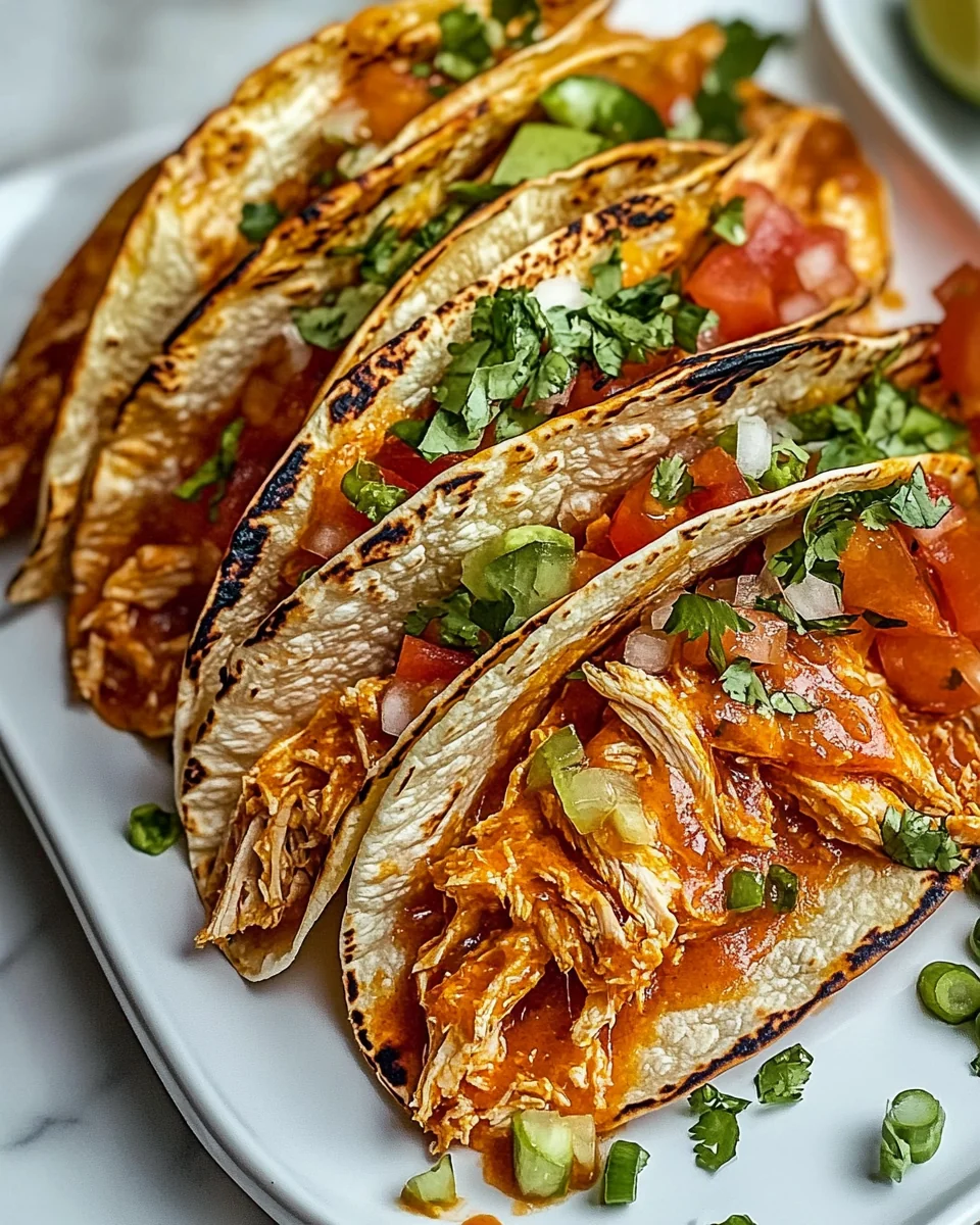 Savory Buffalo Chicken Tacos for a Quick Weeknight Meal - additional image