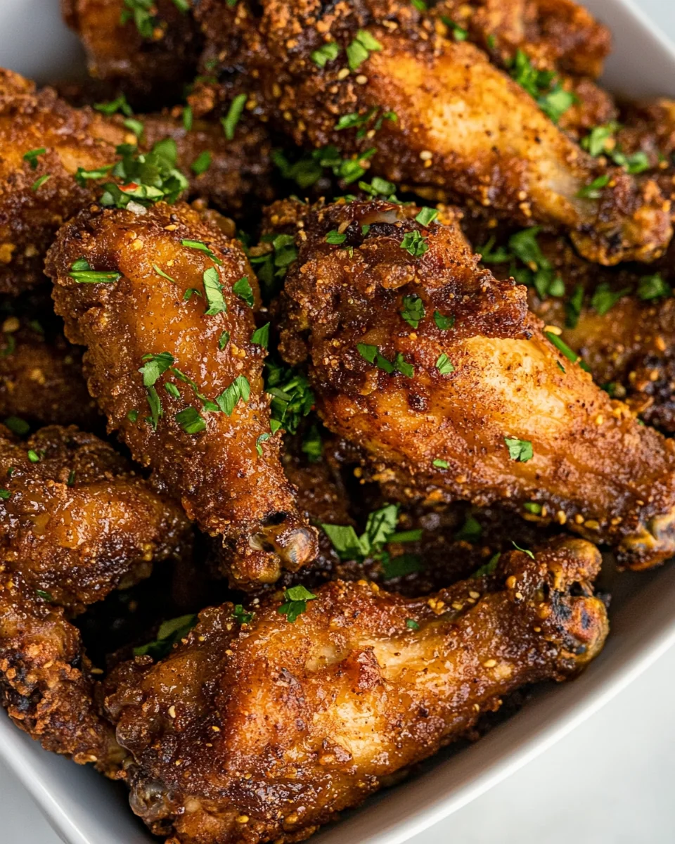 Savory Buffalo Honey Mustard Chicken Wings - additional image