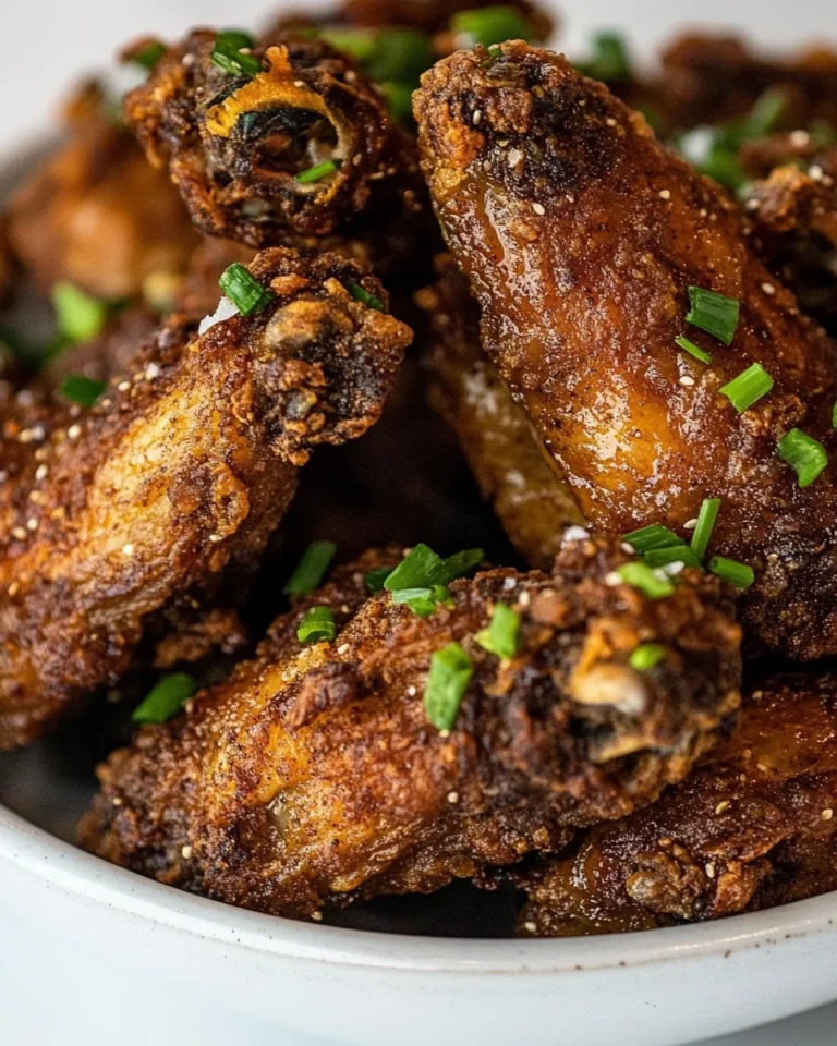 Savory Buffalo Honey Mustard Chicken Wings