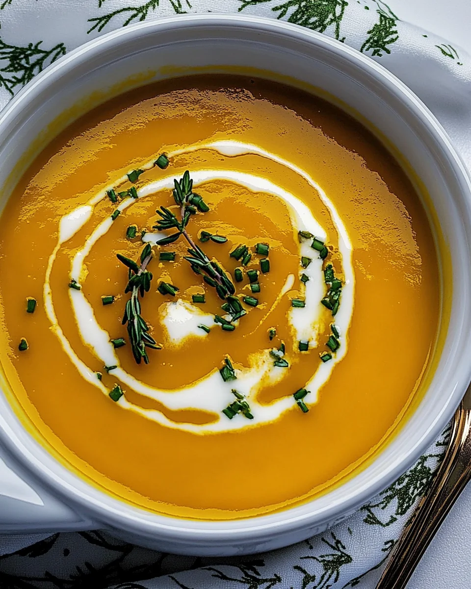 Creamy Butternut Squash Soup for Cozy Nights