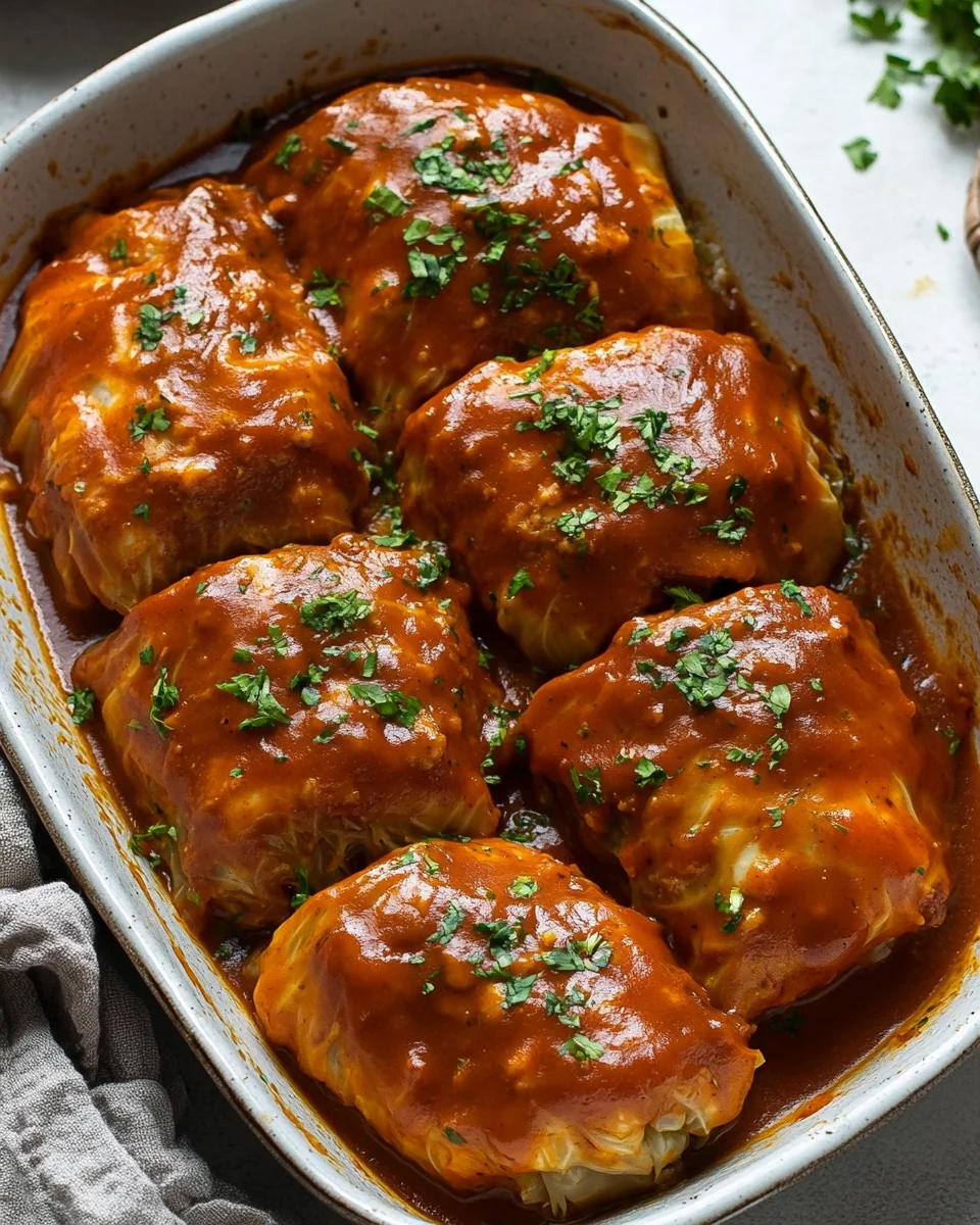 Classic Homemade Cabbage Rolls for a Cozy Night - additional image