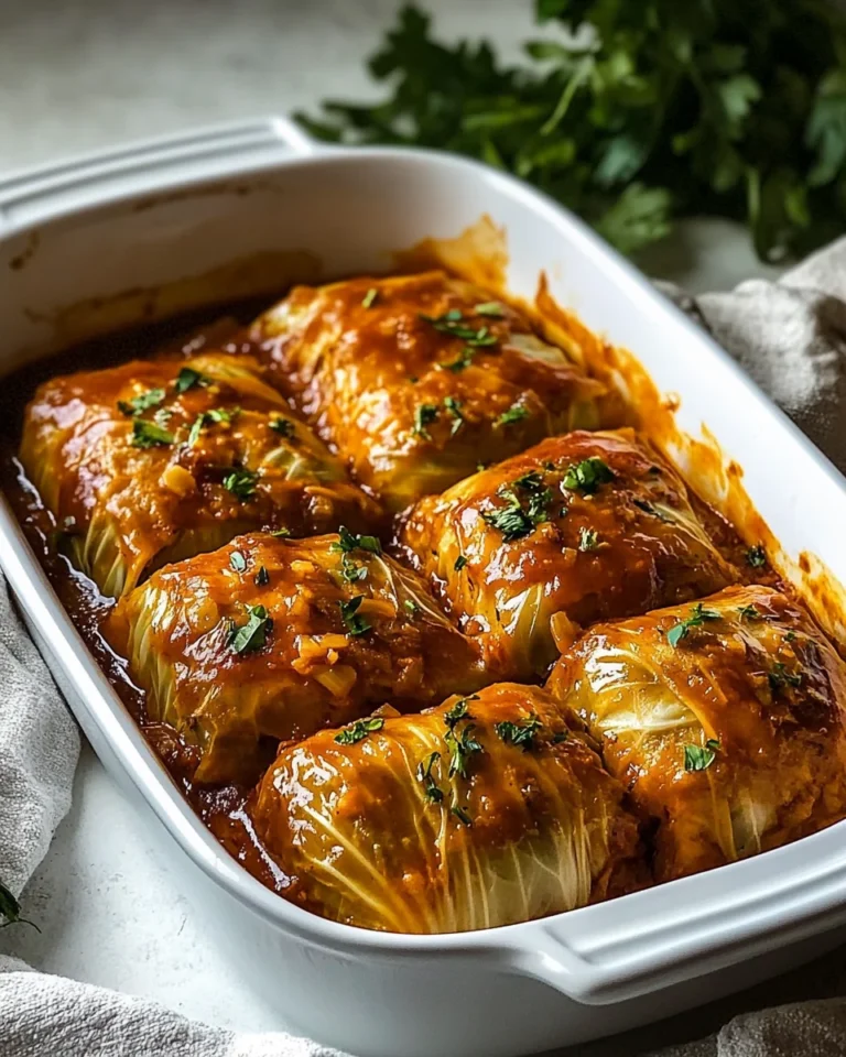 Classic Homemade Cabbage Rolls for a Cozy Night