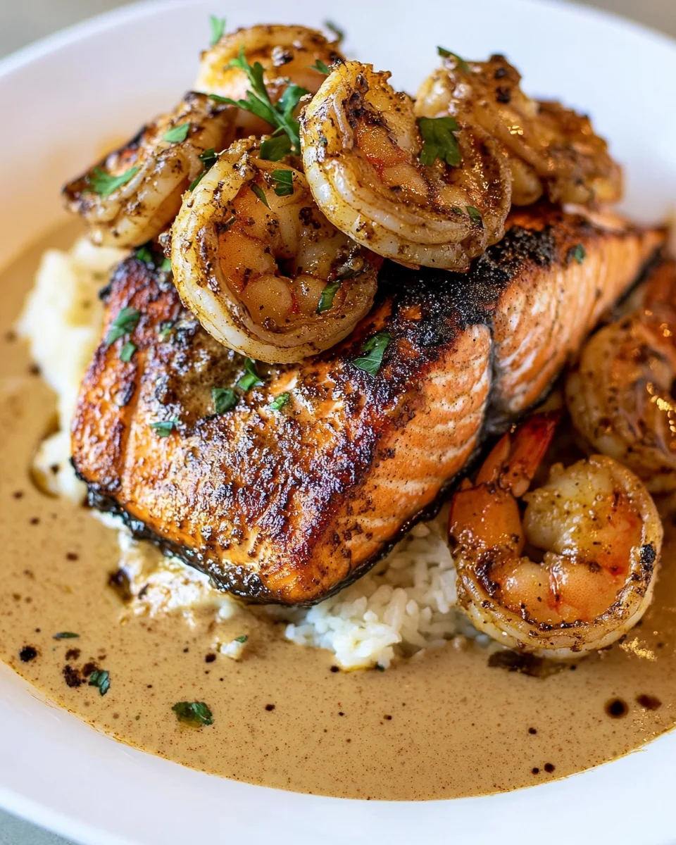 Cajun Salmon and Shrimp: A Flavorful One-Pot Meal - additional image