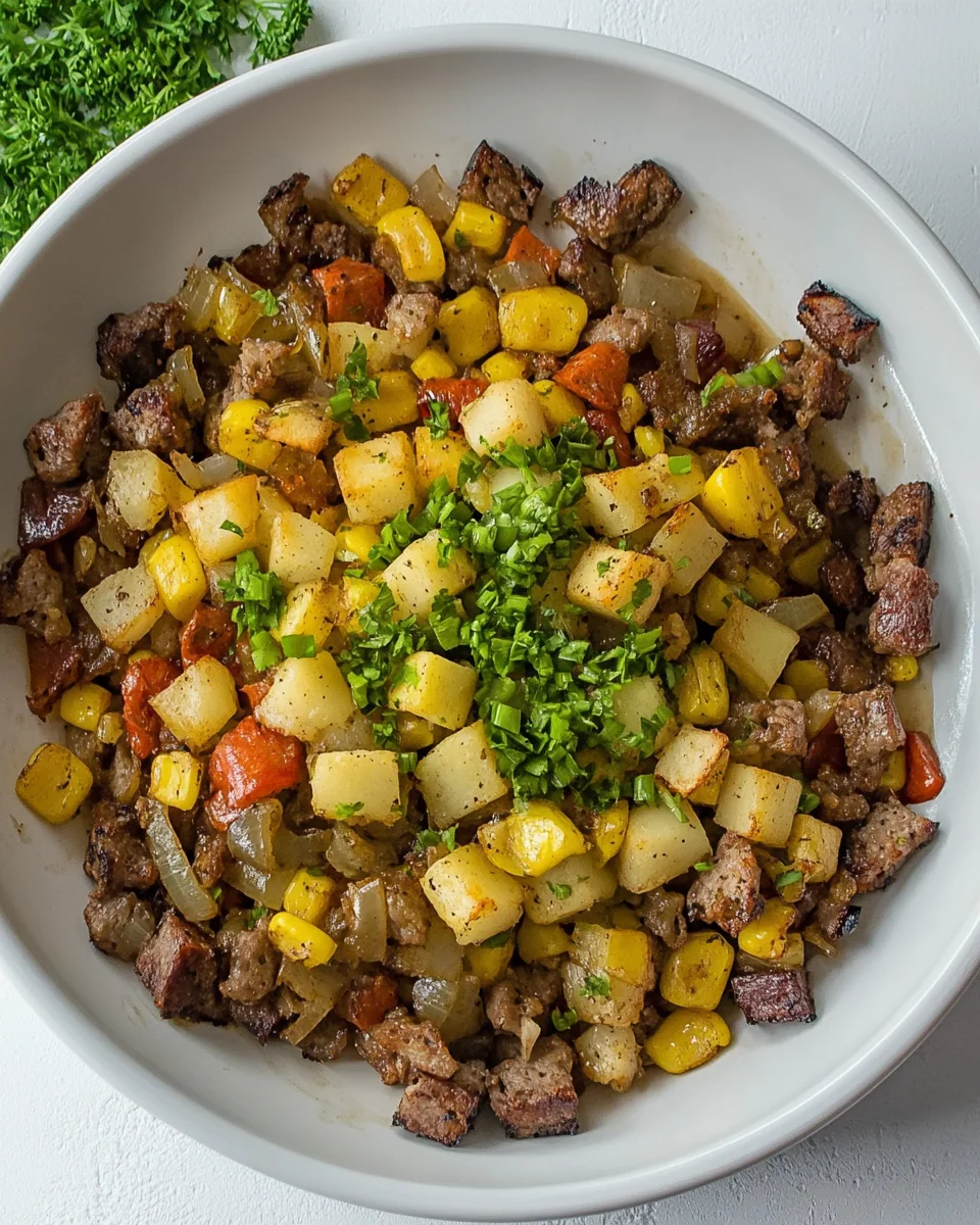 Savory Campfire Hash For A Cozy Night Outdoors - additional image