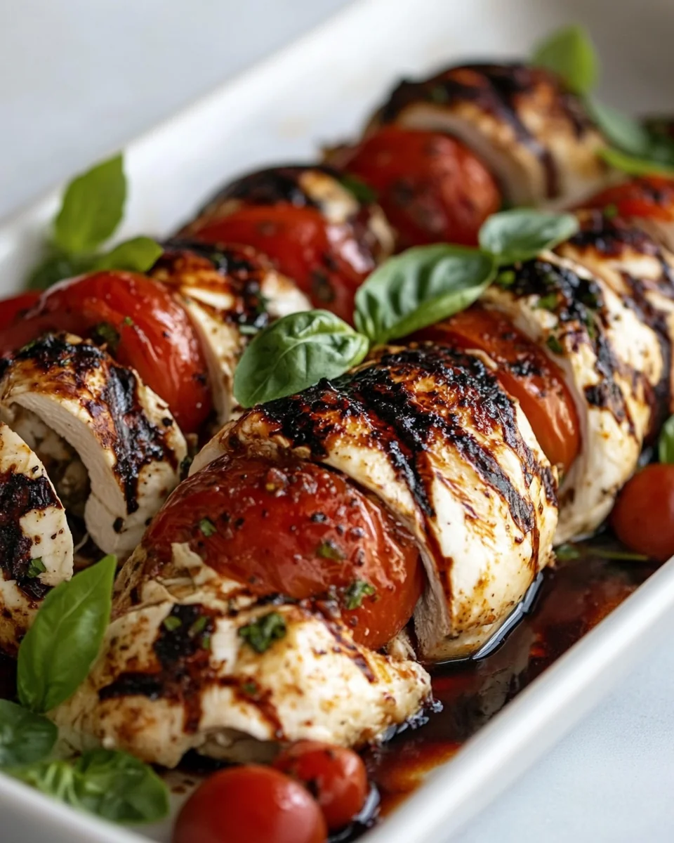 Savory Caprese Hasselback Chicken Recipe - additional image