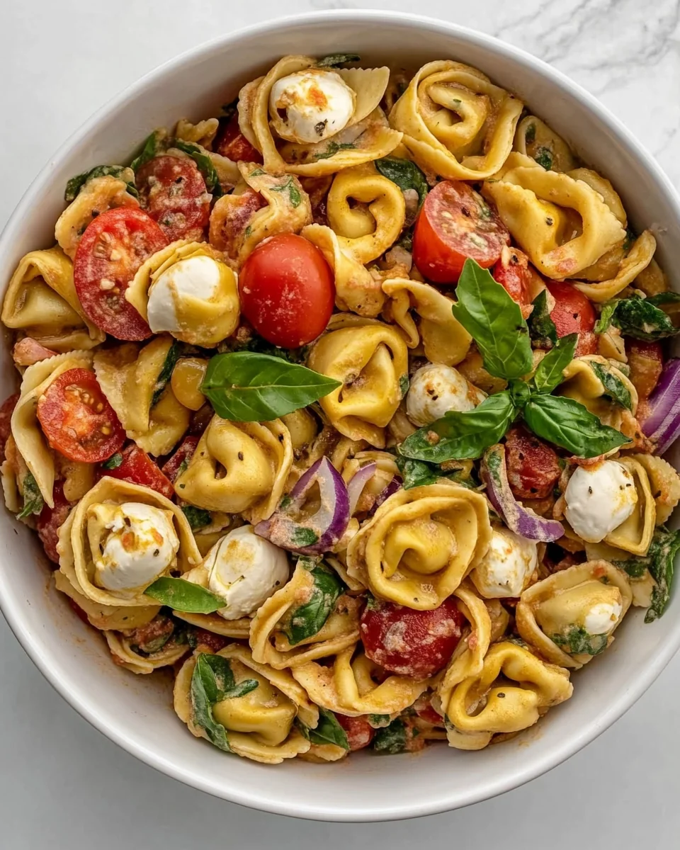 Fresh Caprese Tortellini Pasta Salad - additional image